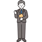 Male Lawyer Whole Body SVG Icon
